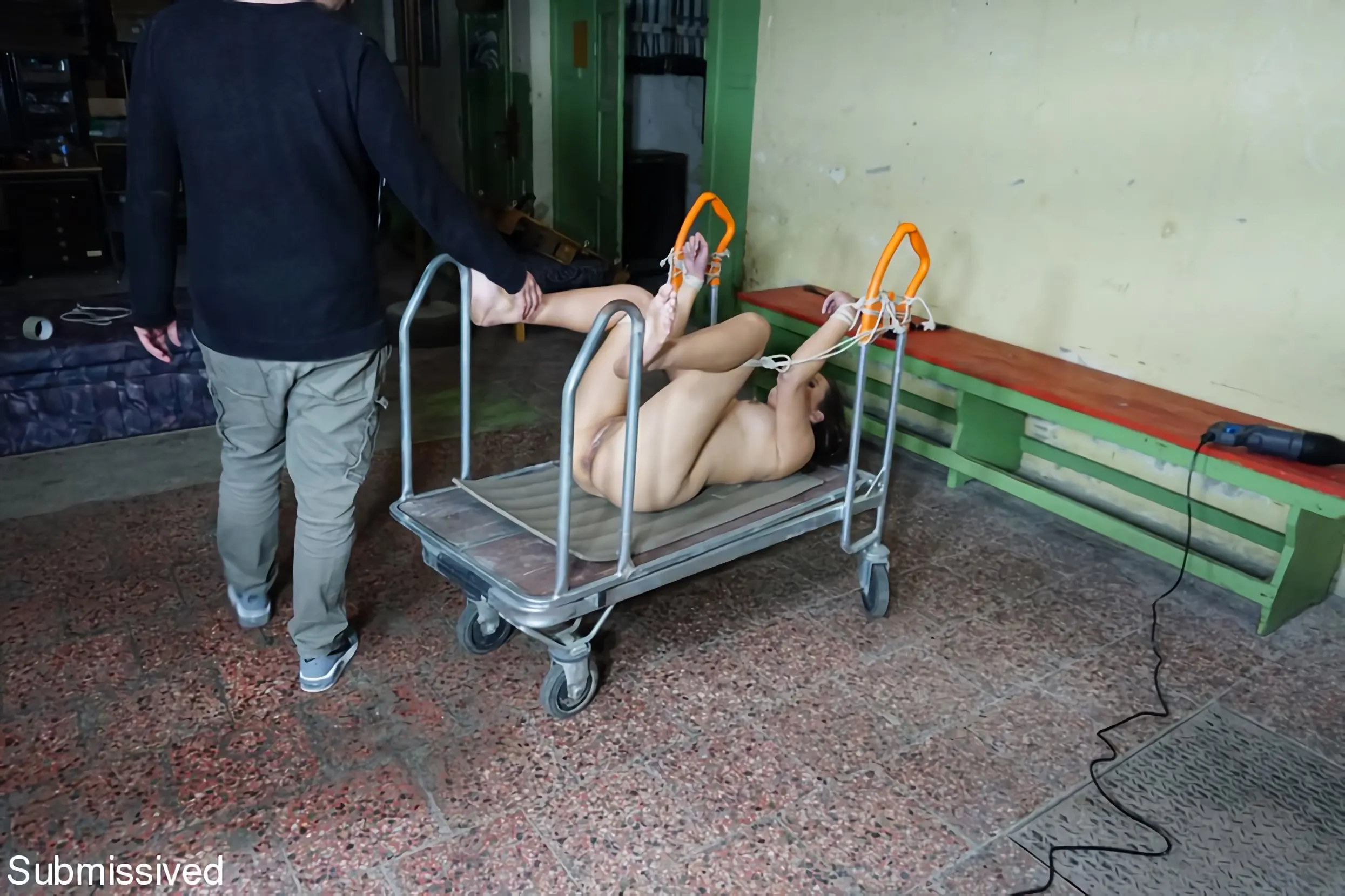 Adina Rimers に 'tied up for machine' from 'Kink Partners' (写真 24) Kink Partners 'tied up for machine' 主演 Adina Rimers (写真 24)