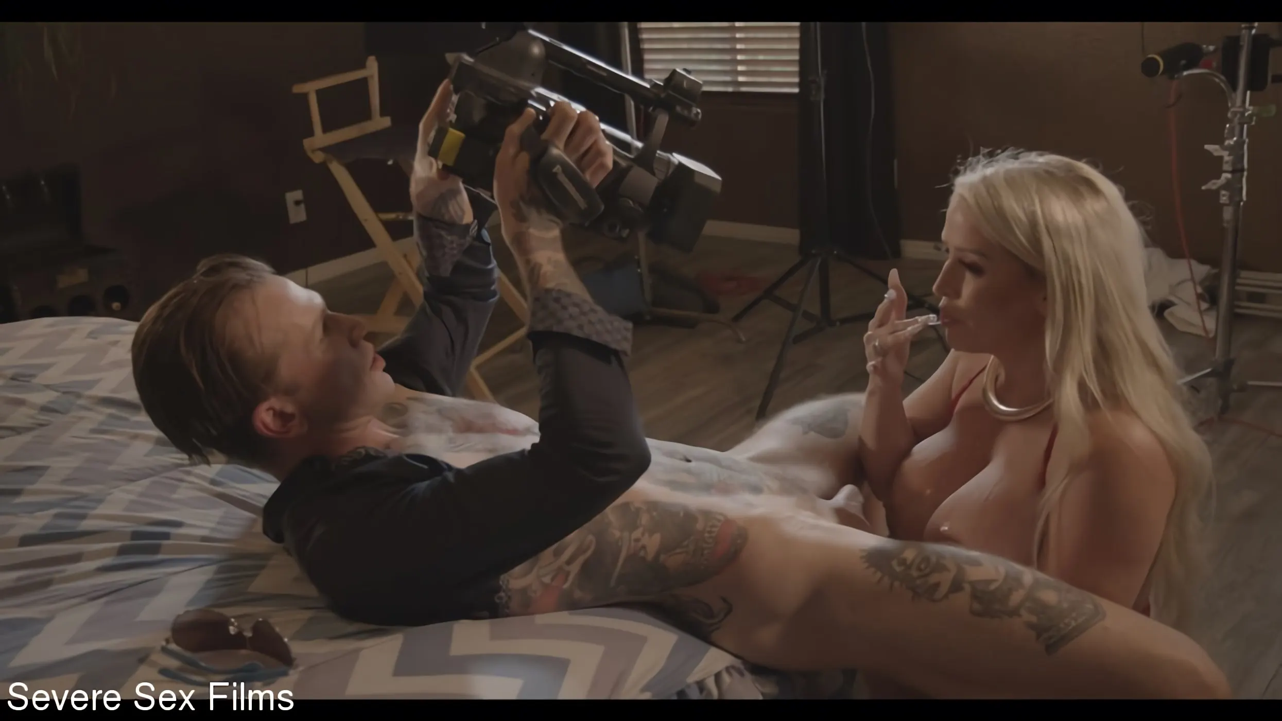 Kink Partners 'ChokeABitchWithYourCock.com (Part 1 of 3)' starring Alura Jenson (Photo 17)