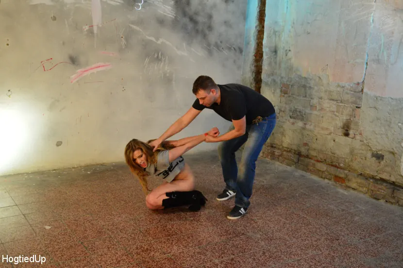 Kink Partners 'Immobilized, Mouth-Stuffed, Tapegagged, and Hogtied Up!' starring Anouk (Photo 4)