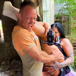 Ashley Cumstar in 'Kink Partners' Beautiful Old Bitch Ashley Cumstar Gets Her Pussy Pounded in Public. (Thumbnail 8)