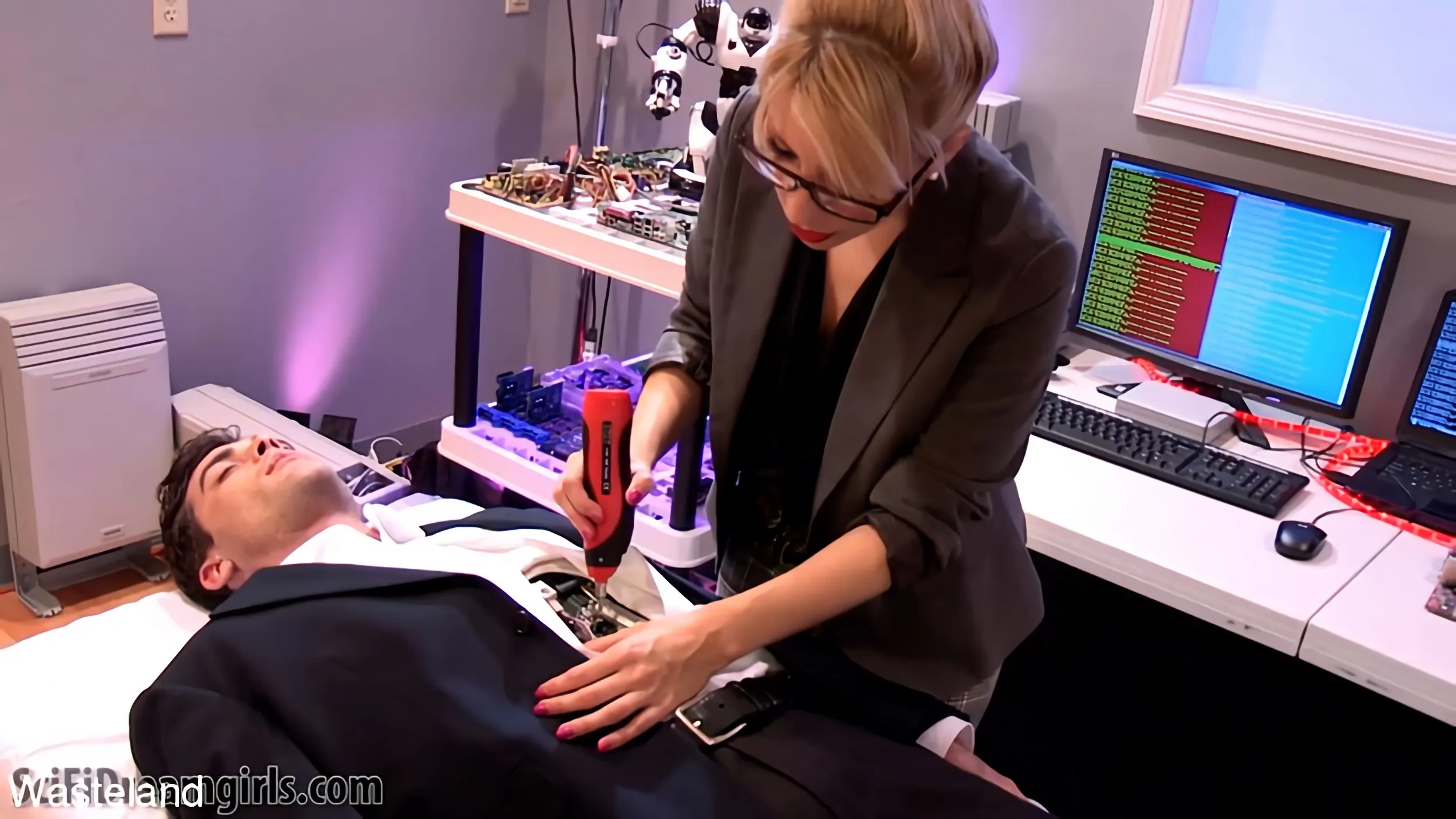 Kink Partners 'Professor Drex - Steampunk Graphic Novel SciFi Porn!' starring Ashley Fires (Photo 23)