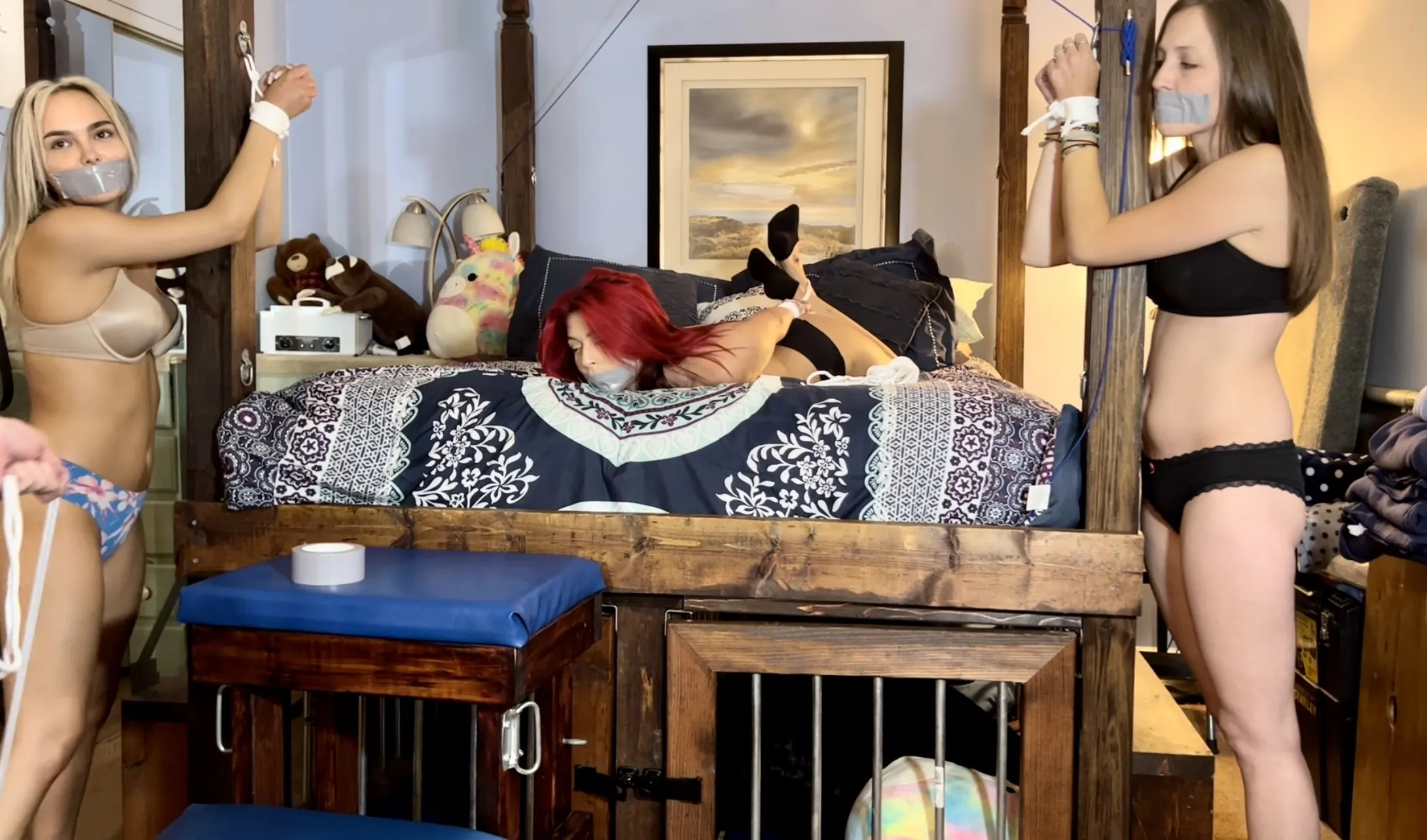 Kink Partners '壊れたドア' 主演 Blake LaVista (写真 1)