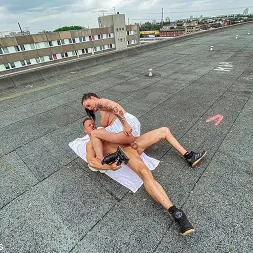 Bodo in 'Kink Partners' Horny MILF Adrienne Kiss gets banged at lost place (Thumbnail 9)