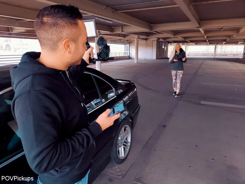 Kink Partners '不潔な駐車場はブロンドのシリコーンのひよことファック' 主演 Cam Angel (写真 14)