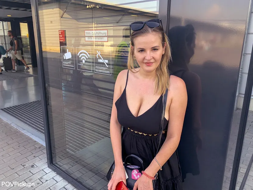 Kink Partners 'Hot airport fuck with a busty Candy Alexa' starring Candy Alexa (Photo 1)