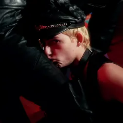 Charlie Kicks in 'Kink Partners' Leatherboy Glovefuck (Thumbnail 5)