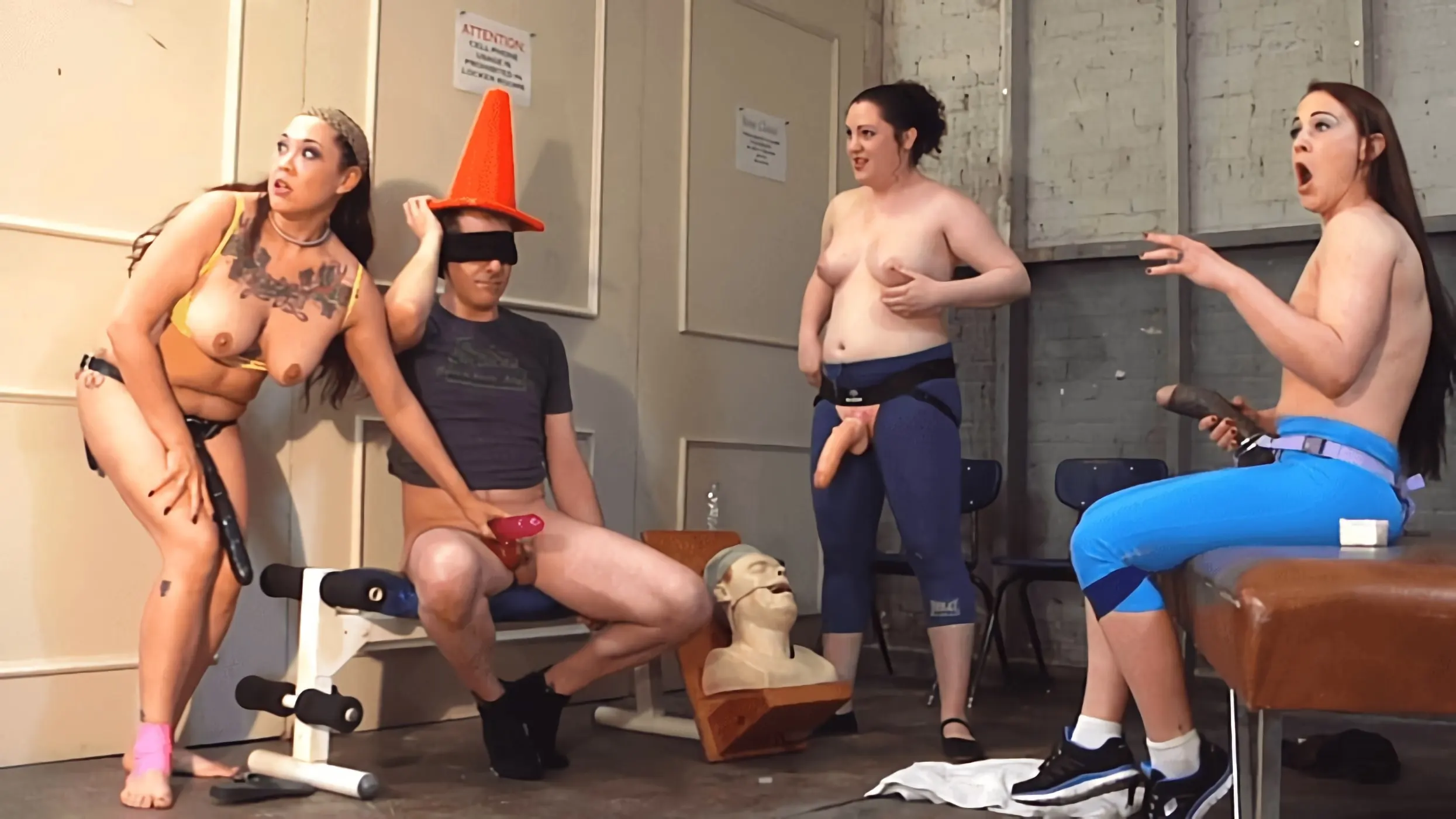 Kink Partners 'Peeping Tom Reverse Gangbang' starring Cheyenne Jewel (Photo 17)