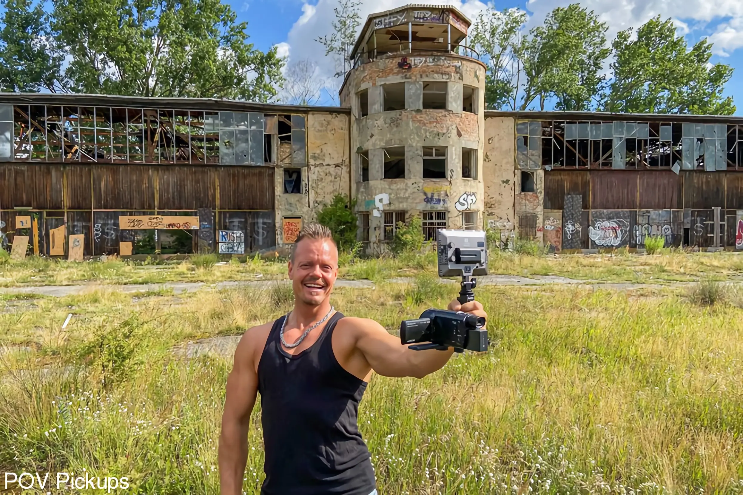 Kink Partners 'Goth Teen Slut Doreen Gets Dicked Down in a Former Airfield!' starring Doreen Darlin (Photo 1)