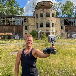 Doreen Darlin in 'Kink Partners' Goth Teen Slut Doreen Gets Dicked Down in a Former Airfield! (Thumbnail 1)