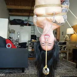 Elise Graves en 'Kink Partners' Hang Tough - Elise conoce nuevos amigos de Japón para ser torturado por shibari (Miniatura 6)