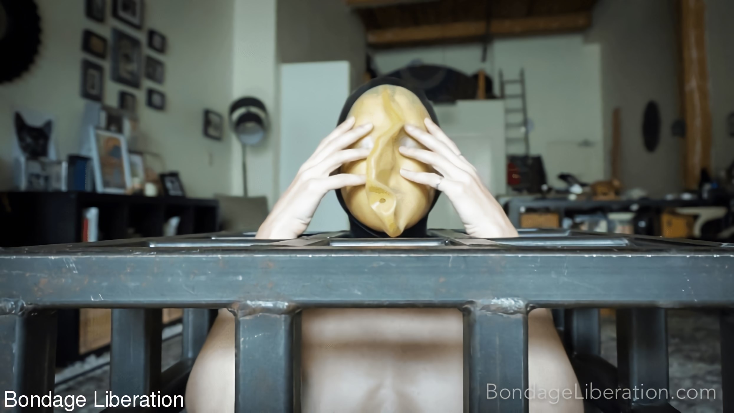 Kink Partners 'Rebreather Hood Self-Bondage' starring Elise Graves (Photo 1)