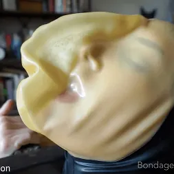 Elise Graves in 'Kink Partners' Rebreather Hood Self-Bondage (Thumbnail 2)