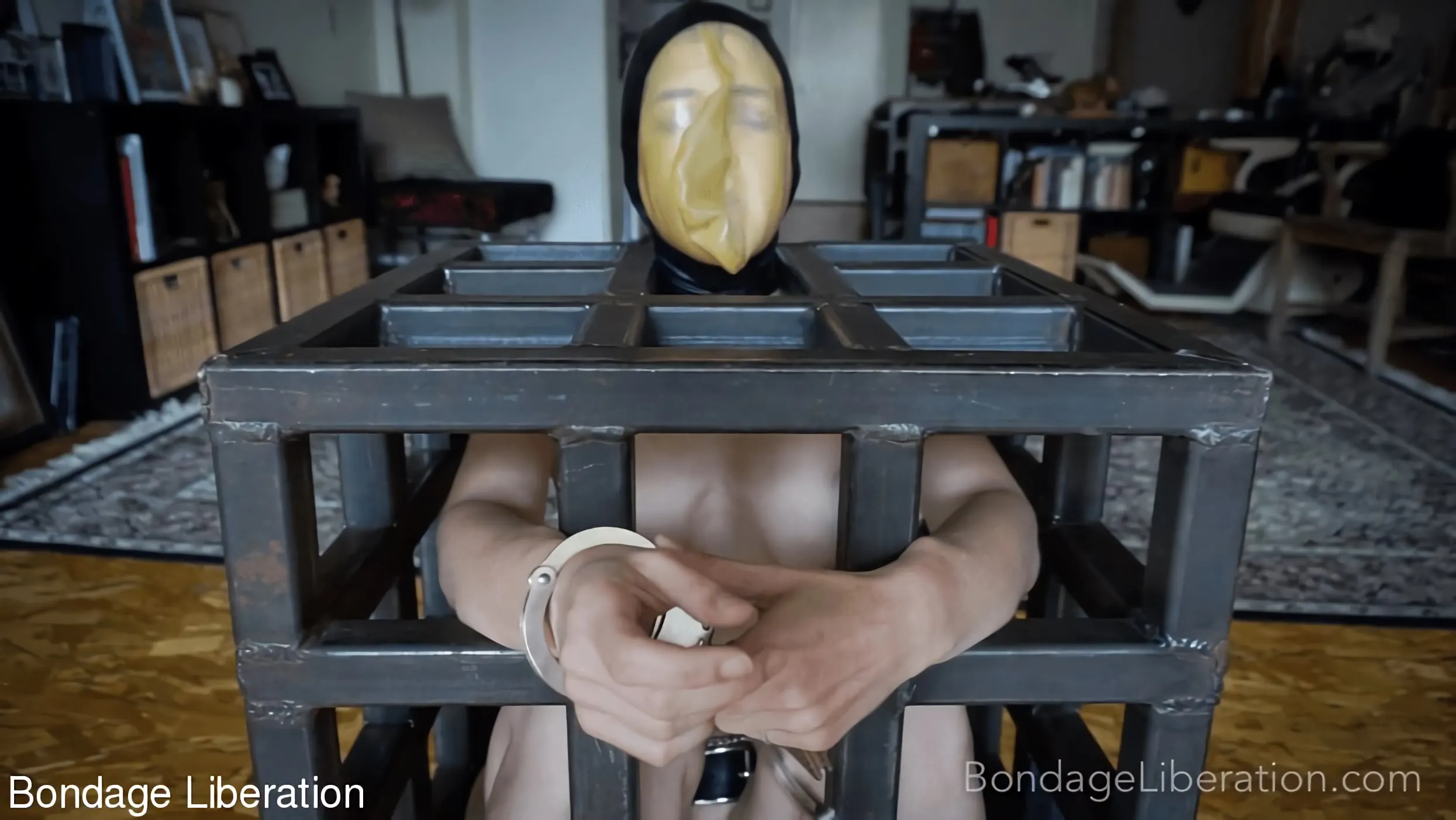 Kink Partners 'Capucha de rebreather autosujeción' protagonizando Elise Graves (foto 8)