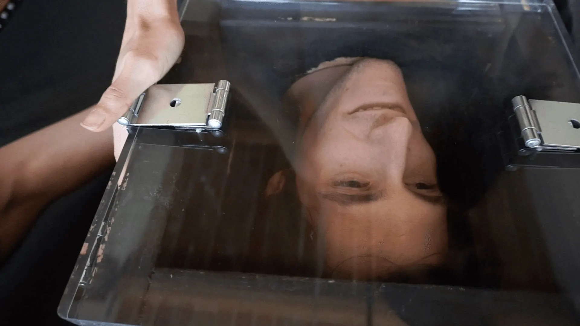 Kink Partners 'Atrapado en una caja de provocación' protagonizando Elise Graves (foto 2)