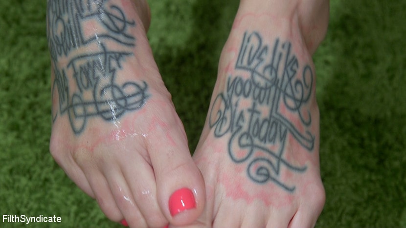 Kink Partners '変態ジョイ:不潔な豚は彼女の足を崇拝します' 主演 Gia DiMarco (写真 17)
