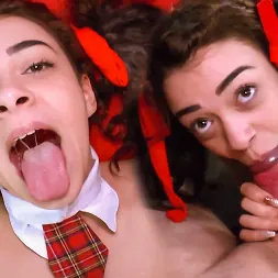 Kadisha Latina に 'Kink Partners' 無邪気なラテン女子高生ティーン!18人の男性がすべてを捧げます! (サムネイル 6)