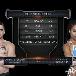 Kira Noir に 'Kink Partners' ネイサン・ブロンソン対キラ・ノワール - 勝者は敗者をファック (サムネイル 2)