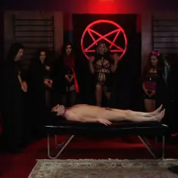Kira Noir in 'Kink Partners' Satanic Femdom Orgy (Thumbnail 2)