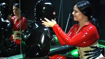 Lady Isis in '- Rubber Mummification'