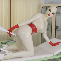 Latex Lucy に 私のゴム製のスーツで一人で (写真 14) Latex Lucy に 'Kink Partners' 私のゴム製のスーツで一人で (サムネイル 14)