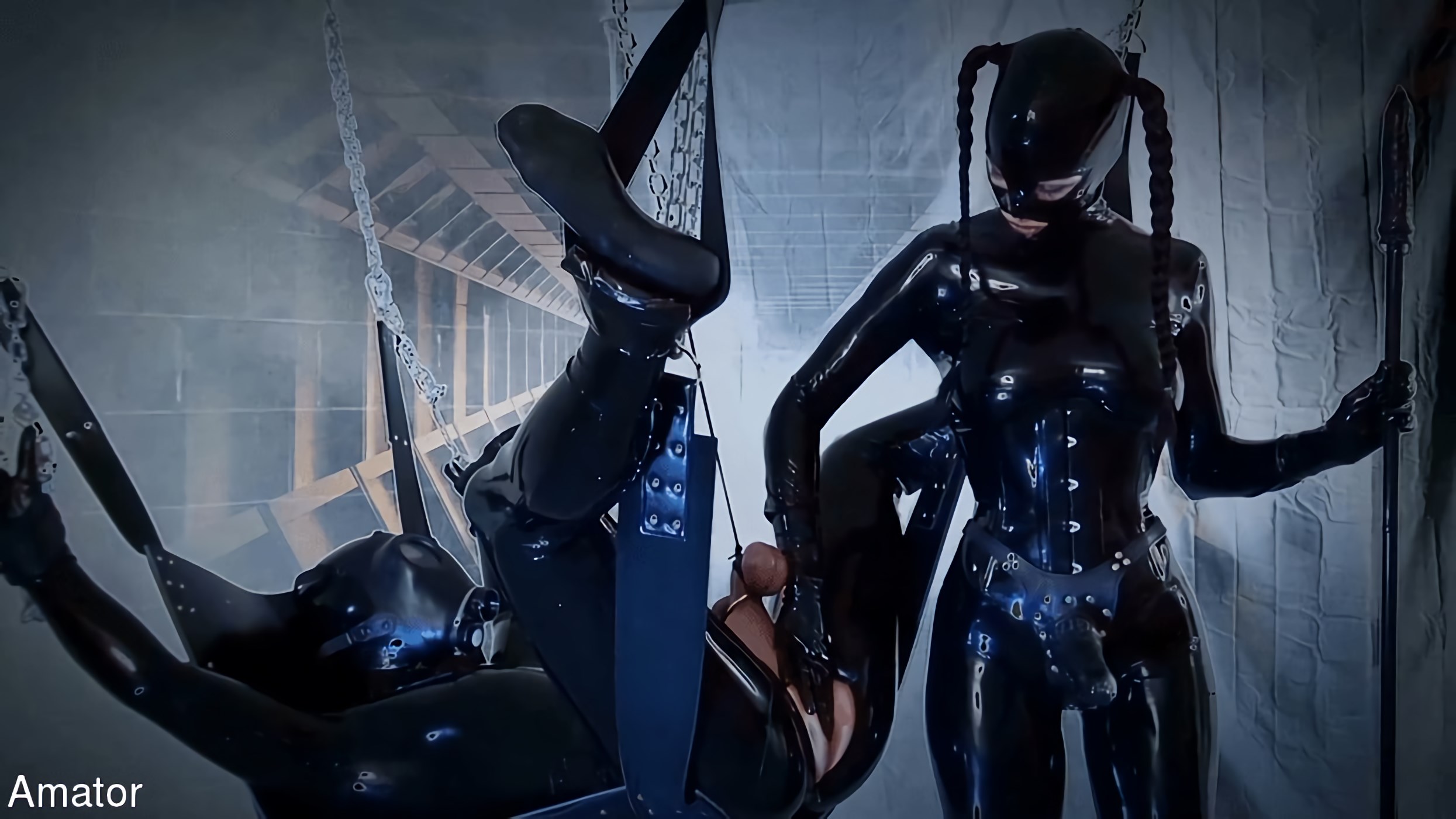 Kink Partners 'El arte del sexo con goma, parte 1 - Das Rubber' protagonizando LatexLara (foto 1)