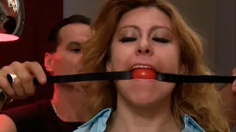 Layla in 'Curvy Pantyhose Clad Layla Smirks and makes a Cocky BET She can Get out of Being Bound and Gagged!'