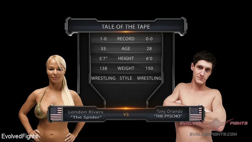 Kink Partners '美しい背の高いブロンドのストリッパーは背の高いオタクを取る' 主演 London River (写真 19)