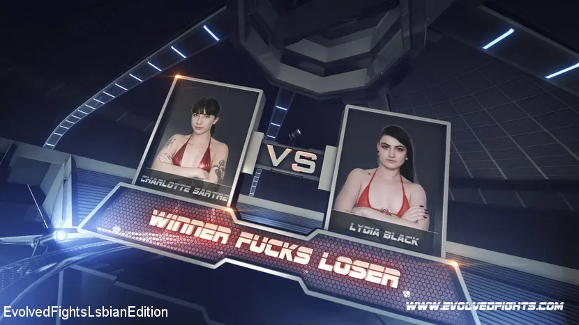 Kink Partners 'Goth Girls get dirty in Nude Sex fight' starring Lydia Black (Photo 1)