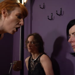 Mistress Roxy en 'Kink Partners' and the Car Thieves Part 1: Severe Face Slapping Interrogation with Slave Mila and Ash May (Miniatura 5)