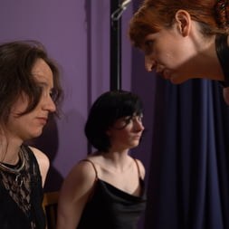 Mistress Roxy en 'Kink Partners' and the Car Thieves Part 1: Severe Face Slapping Interrogation with Slave Mila and Ash May (Miniatura 8)