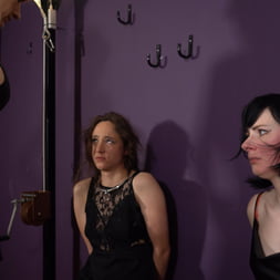 Mistress Roxy en 'Kink Partners' and the Car Thieves Part 1: Severe Face Slapping Interrogation with Slave Mila and Ash May (Miniatura 10)