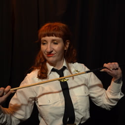 Mistress Roxy in Slave Mila's Prison Interrogation P4: Making her Talk (Photo 6) Mistress Roxy in 'Kink Partners' Slave Mila's Prison Interrogation P4: Making her Talk (Thumbnail 6)