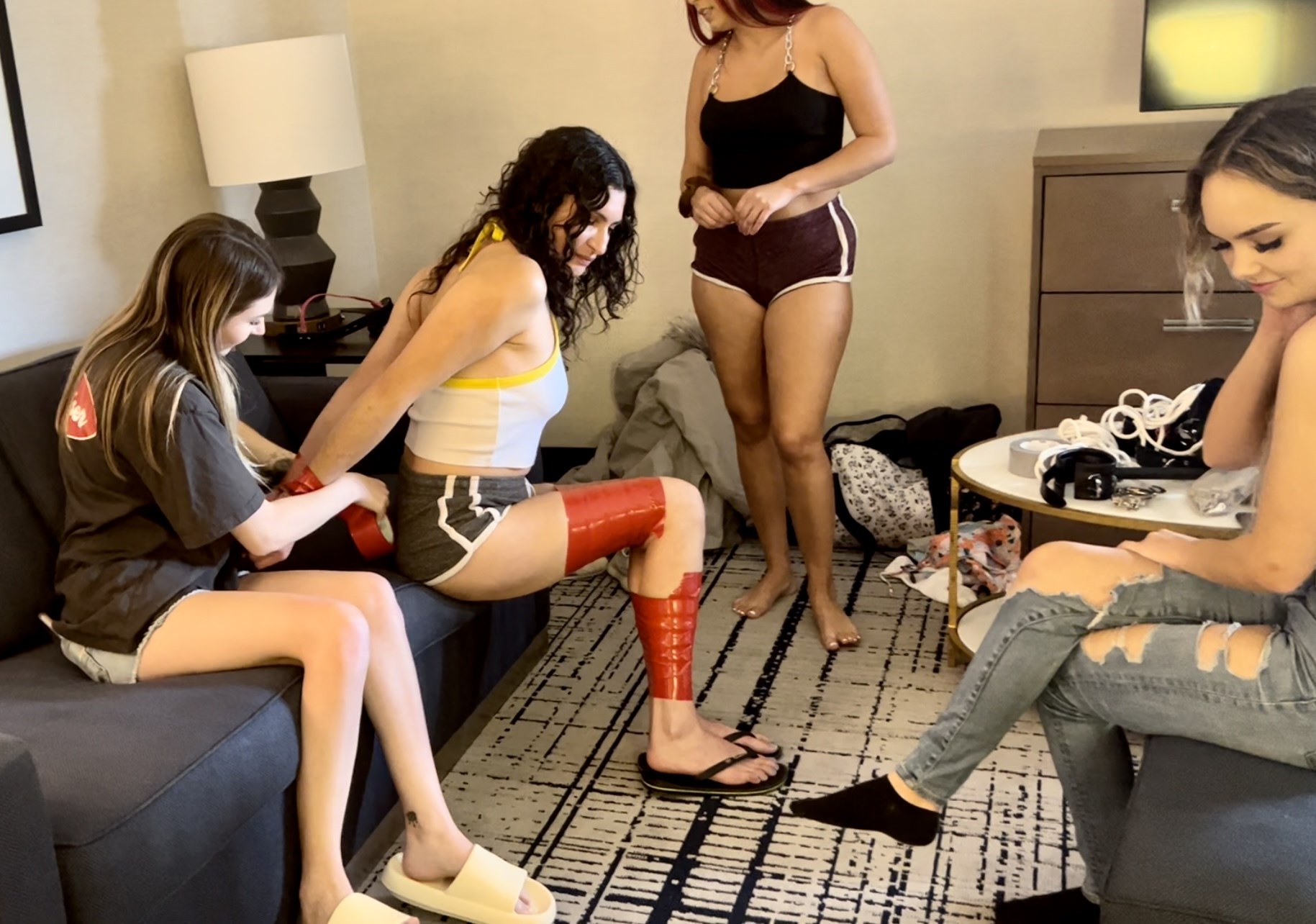 Rosie Satin in 'Kink Partners' BA bondage anonymous (Thumbnail 2)