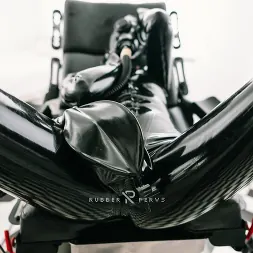 Rubber in 'Kink Partners' Solo Gasmask Games in the Rubber Clinic Part One (Thumbnail 2)