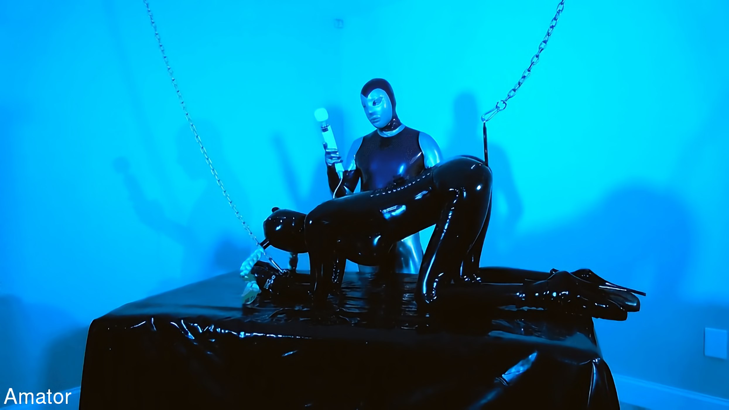 Kink Partners 'The Blue Room - Ass hooked and vibed' starring Rubber Jeff (Photo 6)