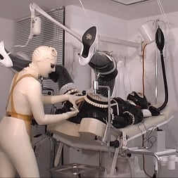 Sklave in 'Kink Partners' The rubber maid in the clinic part 1 (Thumbnail 6)