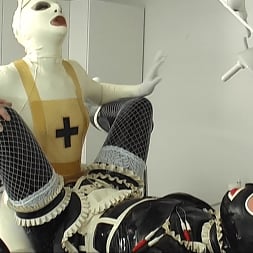 Sklave in 'Kink Partners' The rubber maid in the clinic part 1 (Thumbnail 13)
