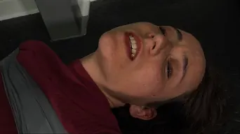 Slave Mila in 'Helpless Tape Bondage Victim: Masked Captor Overpowers Innocent Slave Mila'