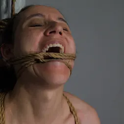 Slave Mila in 'Kink Partners' Suspended Against the Post, Slave Mila Has to Endure Orgasm After Helpless Orgasm! (Thumbnail 18)